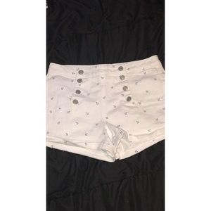 High waisted shorts
